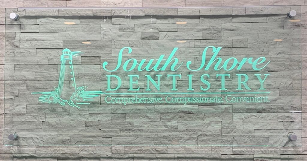 South Shore Dentistry sign.