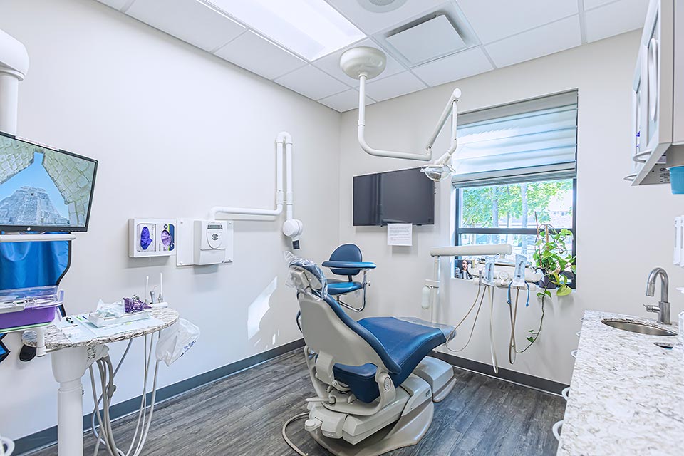 South Shore Dentistry exam room